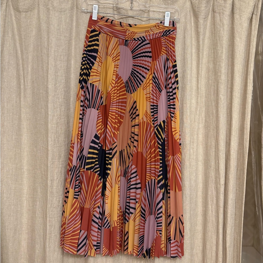 ba&sh Multicolor Pleated Skirt
